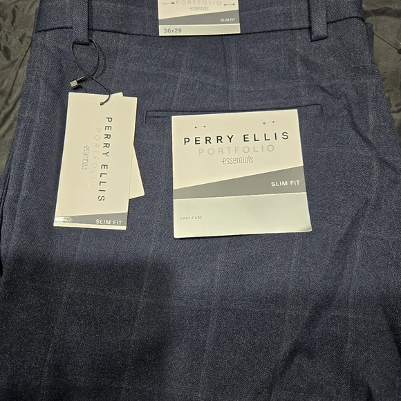 Perry Ellis Performance Portfolio Dress pants. Very sharp! NWT. 36x29 - Picture 2 of 4
